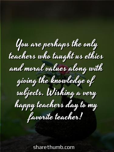 greetings for teachers in teachers day